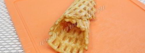 вафельные трубочки. Шаг 10