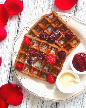 Вафли без яиц