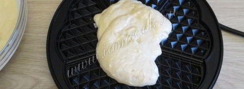 вафли брюссельские дрожжевые. Шаг 7