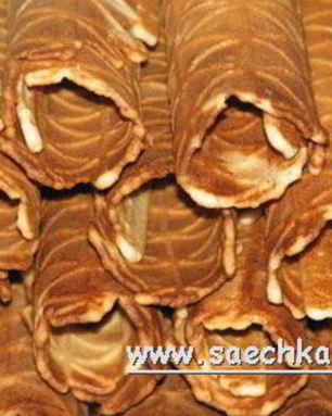 Вафли из марципана