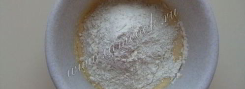 вафли с рисовой кашей и киселем. Шаг 7