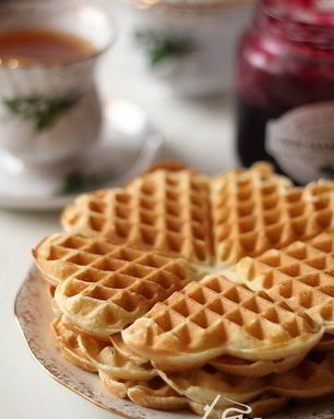 Ванильные вафли