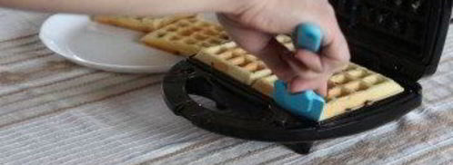 венские вафли для электровафельницы. Шаг 6