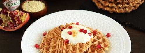 закусочные вафли с аджикой. Шаг 4