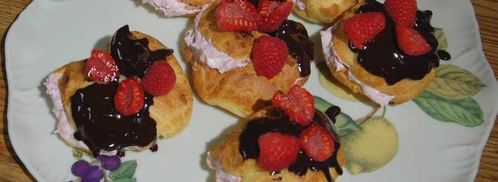 малиновые эклеры. Шаг 8