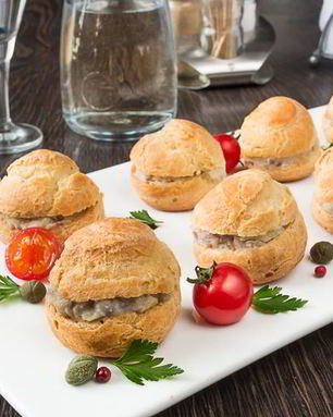 Профитроли с форшмаком