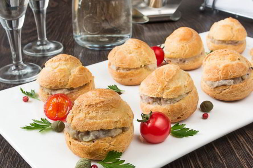 Рецепт профитролей с форшмаком