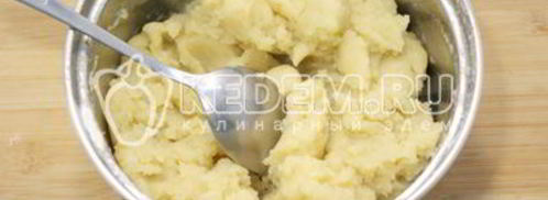 профитроли с икрой и творожной начинкой. Шаг 4