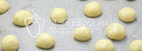 профитроли с икрой и творожной начинкой. Шаг 6