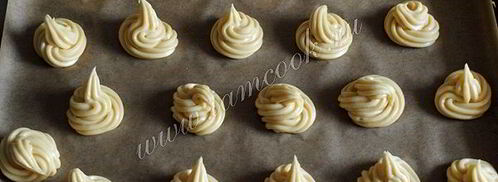 профитроли с красной икрой. Шаг 6