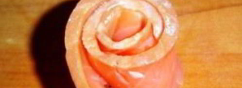 профитроли с красной рыбой. Шаг 7