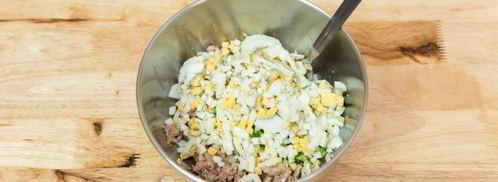 профитроли с печенью трески. Шаг 7