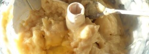 профитроли с шоколадно-ореховым кремом. Шаг 3