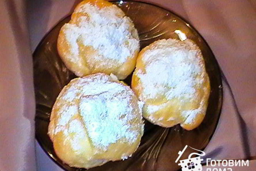 Рецепт профитролей с творожной начинкой