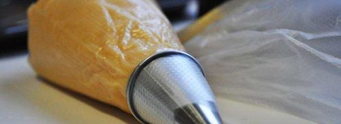 шоколадные пирожные эклеры с заварным кремом. Шаг 7