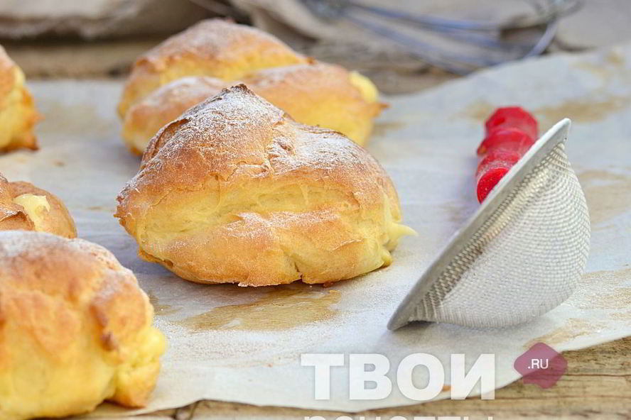 Рецепт теста заварного для эклеров