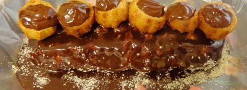 эклер праздничный. Шаг 9