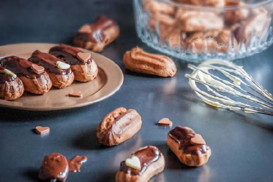 Рецепт эклеров на заварном тесте с какао