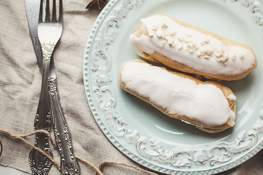 Рецепт эклеров с масляным кремом