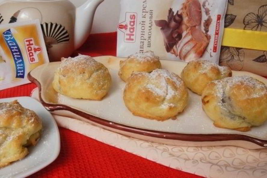 Рецепт эклеров с шоколадным кремом