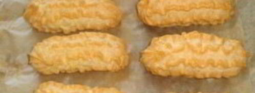 эклеры с творожным кремом. Шаг 5