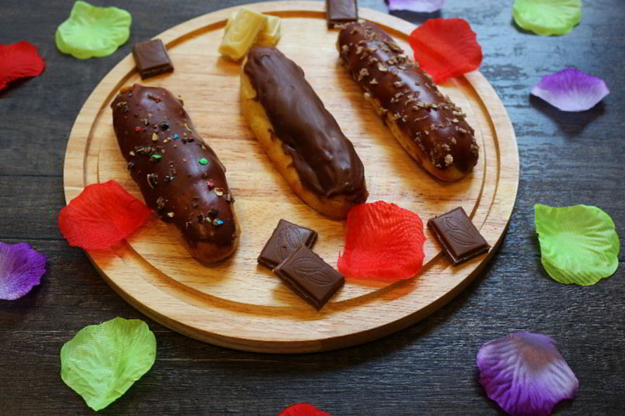 Рецепт эклеров с заварным кремом