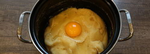 эклеры с заварным кремом. Шаг 3