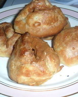 Эклеры со сгущенкой