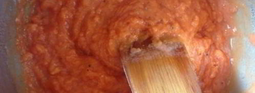 закусочные томатные эклеры с кремом из моцареллы. Шаг 2