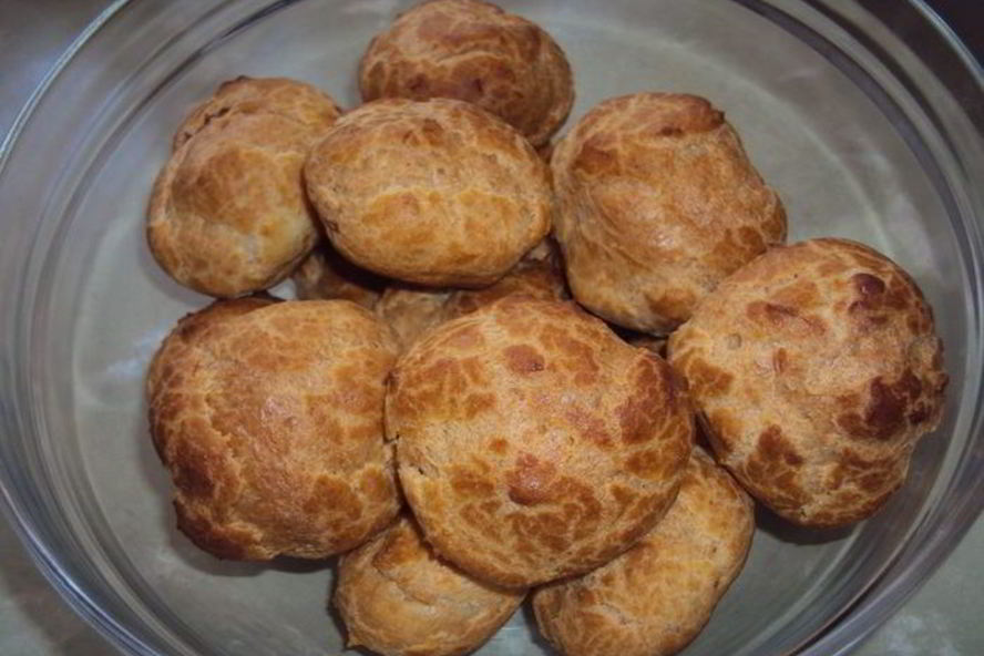 Рецепт заварных пирожных с ореховым кремом