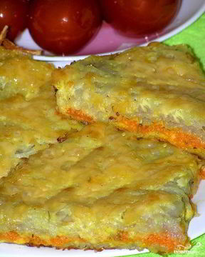 Картофельная запеканка без яиц