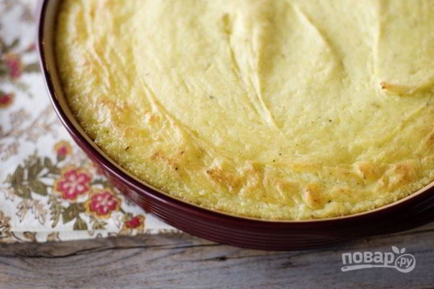 Рецепт картофельной запеканки из пюре