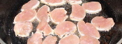 картофельная запеканка с курицей и беконом. Шаг 2