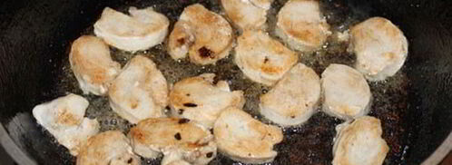 картофельная запеканка с курицей и беконом. Шаг 3