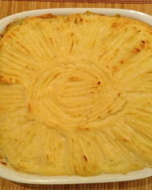 Картофельная запеканка с курицей