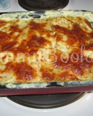 Картофельная запеканка с ветчиной