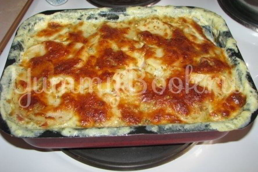 Рецепт картофельной запеканки с ветчиной