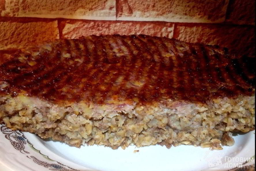 Рецепт овсяно-банановой запеканка