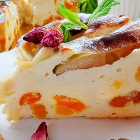 Запеканка с яблоками