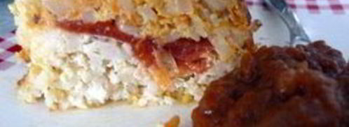 рисовая запеканка летний цветок. Шаг 14