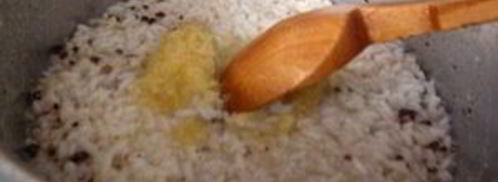 рисовая запеканка летний цветок. Шаг 4