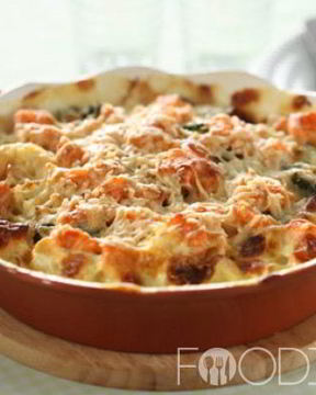 Рыбная запеканка