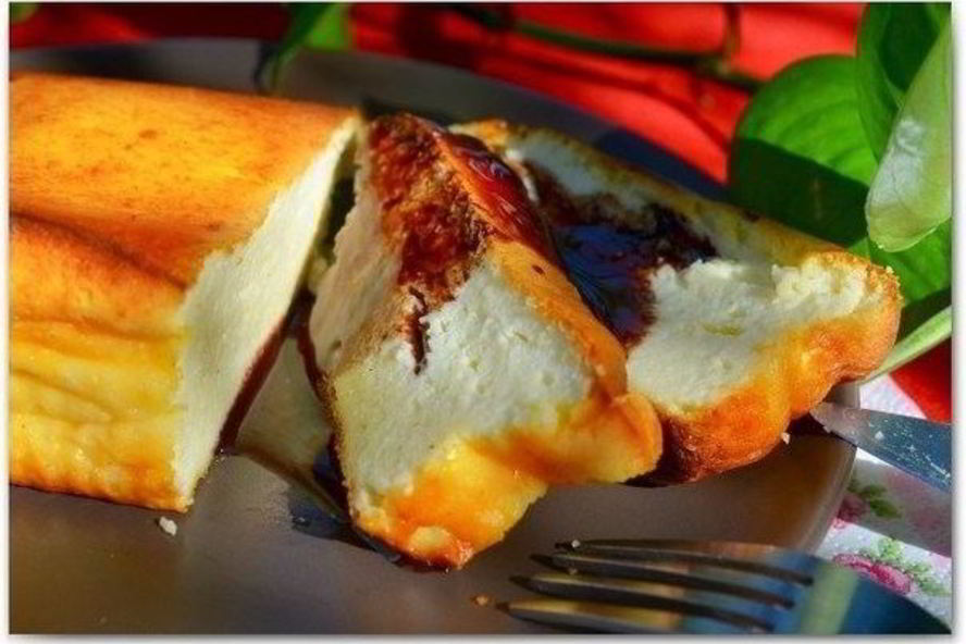 Рецепт творожной запеканки беза мук и манков