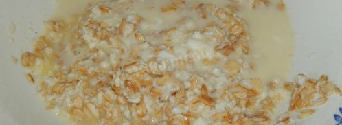 творожная запеканка с овсяными хлопьями. Шаг 5