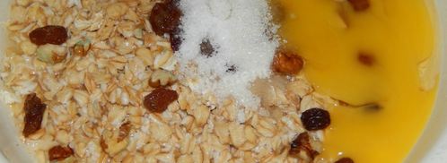 творожная запеканка с овсяными хлопьями. Шаг 6