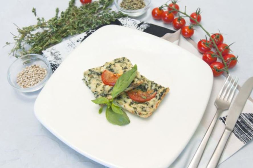 Рецепт творожной запеканки со шпинатома