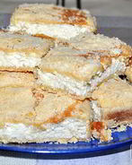 Творожная запеканка со штрейзелем