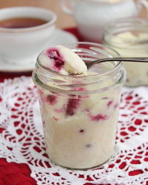 Творожная запеканка в банке за 15 минут