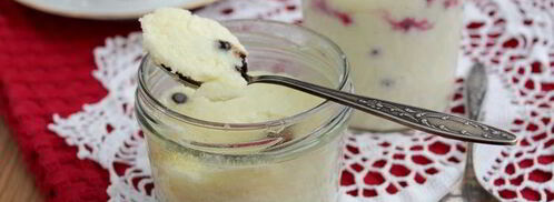 творожная запеканка в банке за 15 минут. Шаг 7