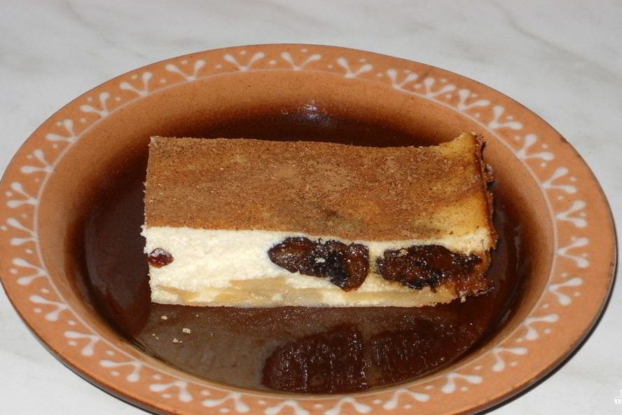 Рецепт вегетарианской запеканки из творога